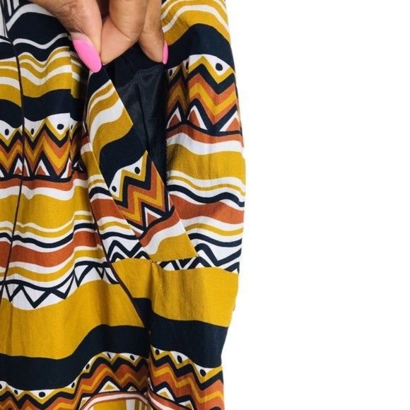 LAFAYETTE 148 Tribal Print Dress Size 0 - Picture 4 of 9